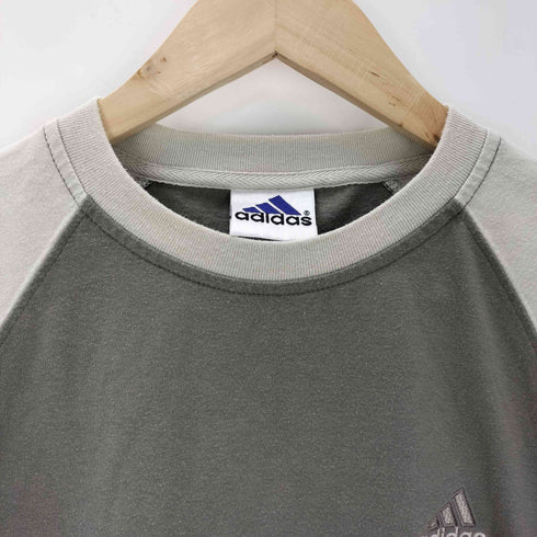アディダス adidas 90S-00S ラグラン クルーネックカットソー メンズ
