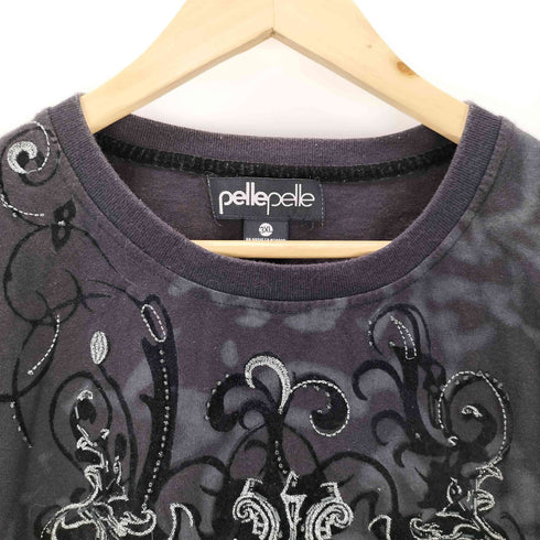ペレペレ pelle pelle プリントクルーネックTシャツ B系 メンズ 3XL