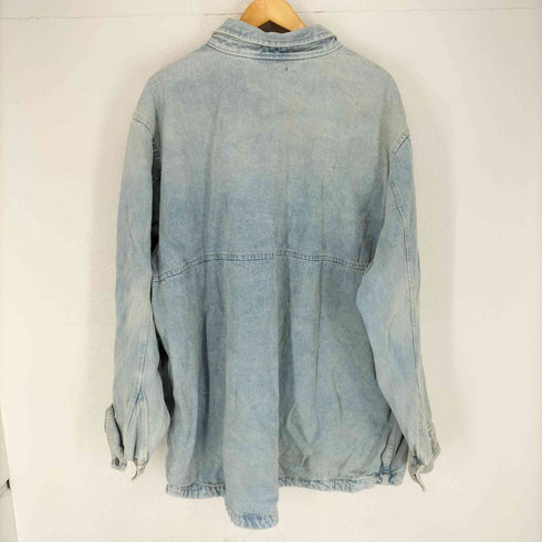 NO BOUDARIES ビッグサイズデニムシャツ メンズ 2XL