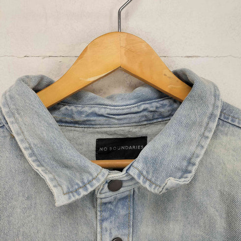 NO BOUDARIES ビッグサイズデニムシャツ メンズ 2XL