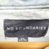NO BOUDARIES ビッグサイズデニムシャツ メンズ 2XL