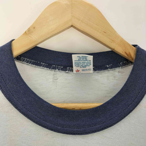 ソフェシャツ SOFFE SHIRTS 80S 染み込みプリント リンガーTシャツ メンズ JPN:M