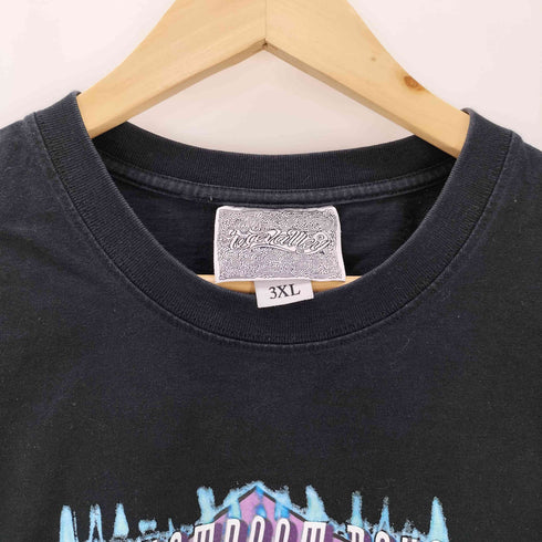 プリントクルーネックTシャツ メンズ 3XL