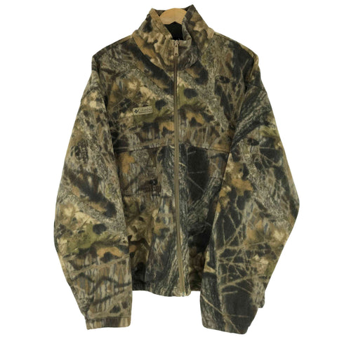 コロンビア Columbia リアルツリーカモフリースジャケット メンズ import:XL