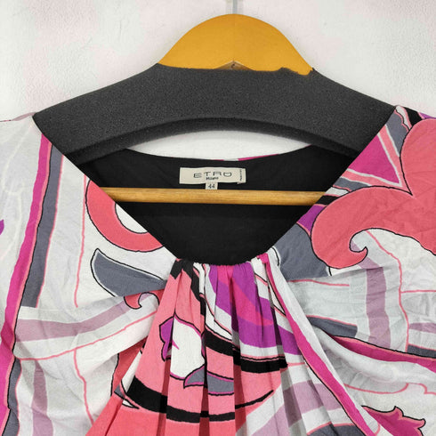 エトロミラノ ETRO MILANO 総柄レーヨンカットソー レディース 44