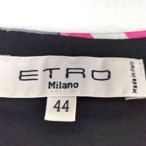 エトロミラノ ETRO MILANO 総柄レーヨンカットソー レディース 44