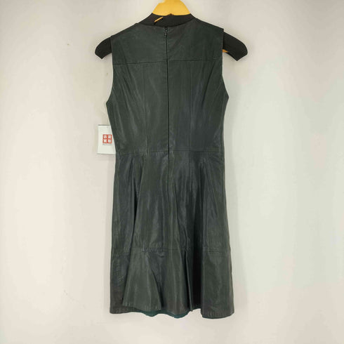 NANETTE LEPORE レザーノースリーブワンピース レディース JPN:2