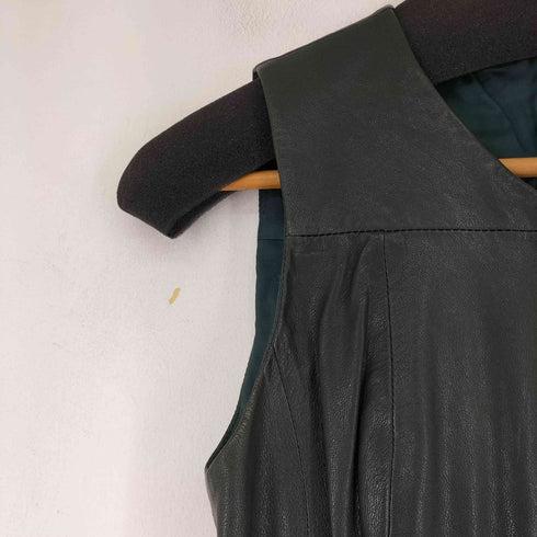 NANETTE LEPORE レザーノースリーブワンピース レディース JPN:2
