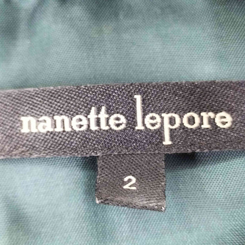 NANETTE LEPORE レザーノースリーブワンピース レディース JPN:2
