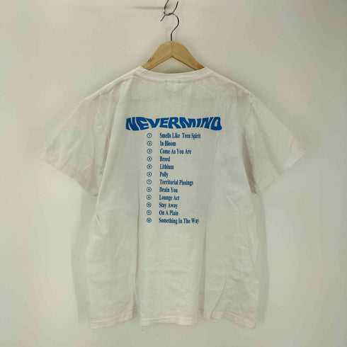 ウォールオブフェイム wall of fame バンドプリントクルーネックTシャツ メンズ