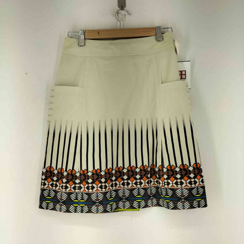 エトロ ETRO 総柄コットンスカート レディース 38