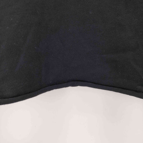 ヨウジヤマモト Yohji Yamamoto ロゴ刺しゅうクルーネッククロップドトップス レディース JPN:L