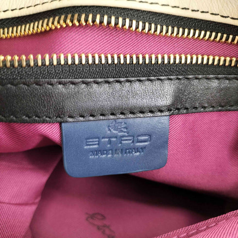 エトロ ETRO 和柄レザートートバッグ レディース