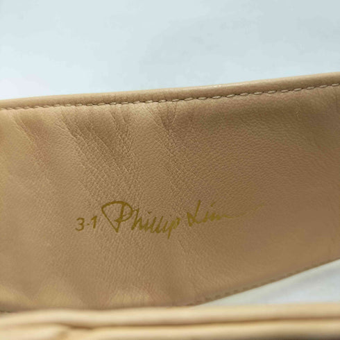 スリーワンフィリップリム 3.1 phillip lim Rectangle レクタングル コルセット レザー ベルト レディース S