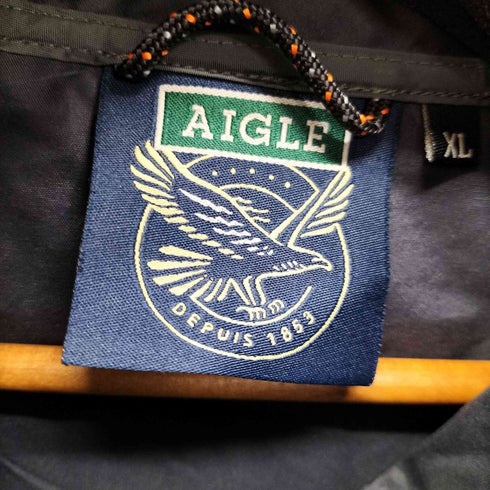 エーグル AIGLE ジップアップ フード ナイロンパーカー メンズ JPN:XL
