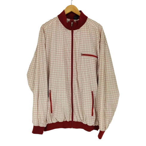 KOMAN 格子柄チェックブルゾン メンズ XL