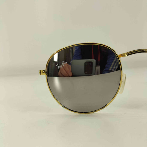 レイバン Ray-Ban ミラーレンズ ゴールド フレーム ボストン サングラス メンズ
