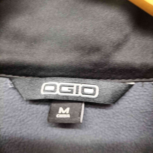 OGIO 刺繍ボンディングハーフジップ メンズ M