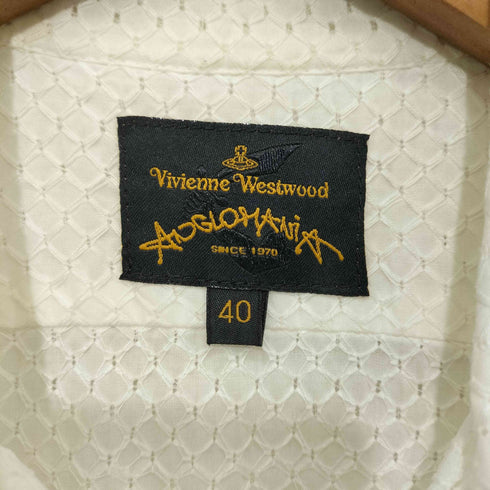 ヴィヴィアンウエストウッド アングロマニア Vivienne Westwood ANGLOMANIA ボウタイ ノースリーブブラウス レディース 40
