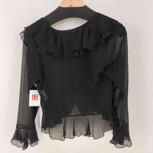 レイビームス Ray BEAMS シアーラッフルブラウス レディース