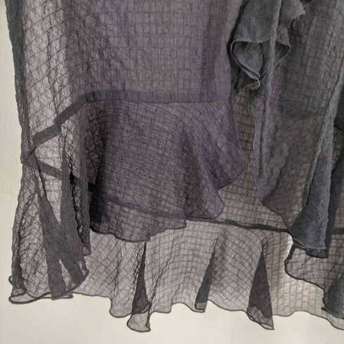 レイビームス Ray BEAMS シアーラッフルブラウス レディース