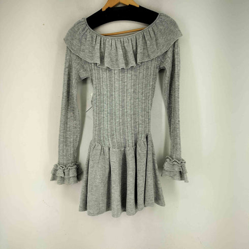 AND MARY Hana knit mini dress レディース FREE