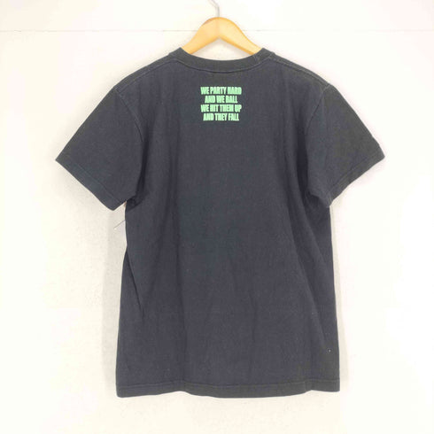 XANTHOUS T.C. PARTY HARD ガールプリント 半袖Tシャツ カットソー Y2K メンズ JPN:M