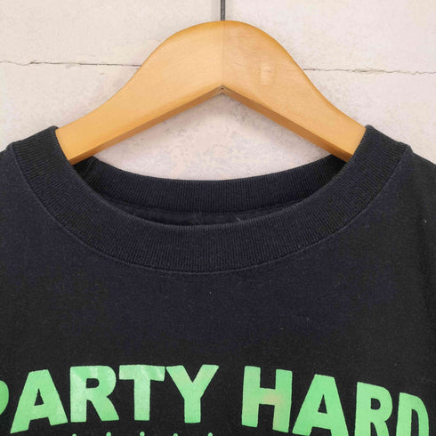XANTHOUS T.C. PARTY HARD ガールプリント 半袖Tシャツ カットソー Y2K メンズ JPN:M