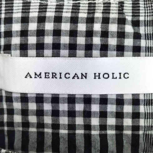 アメリカンホリック AMERICAN HOLIC サッカーワントーンティアードチュニック レディース JPN:M