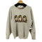 チャンピオン Champion 別注 reverse weave キャラクタープリント クルーネックスウェット メンズ LARGE