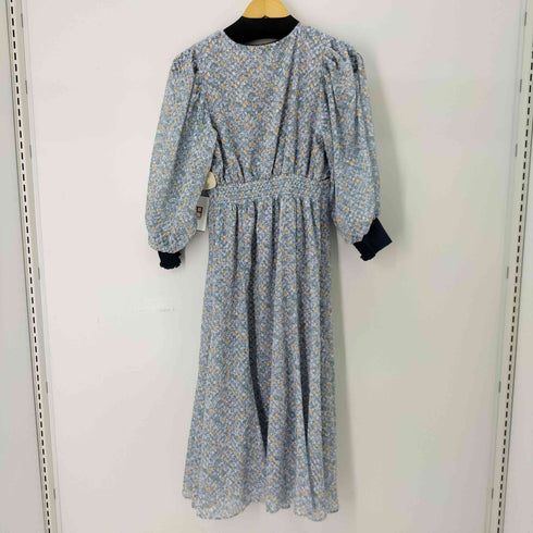 ナチュラルクチュール natural couture L/S 花柄ワンピース レディース