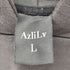 AZLILV フェード加工 ラインストーンデザインパーカー メンズ import:L