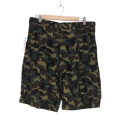 B.B.H.Clothing カモ総柄 コーデュロイ カーゴショーツ Y2K メンズ JPN:L