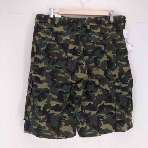 B.B.H.Clothing カモ総柄 コーデュロイ カーゴショーツ Y2K メンズ JPN:L