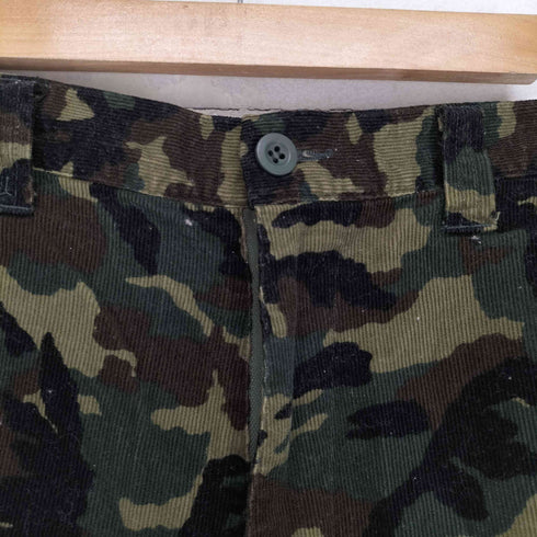 B.B.H.Clothing カモ総柄 コーデュロイ カーゴショーツ Y2K メンズ JPN:L
