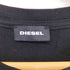 ディーゼル DIESEL フロントロゴパッチ クルーネック 半袖Tシャツ カットソー メンズ JPN:XS