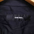 ディーゼル DIESEL フロント 同色ボーダー レギュラーカラー 長袖シャツ メンズ JPN:L