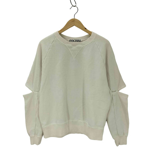 アンスクリア INSCRIRE ELBOW CUT SWEAT PULLOVER レディース