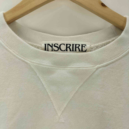 アンスクリア INSCRIRE ELBOW CUT SWEAT PULLOVER レディース