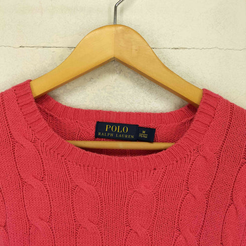 ポロラルフローレン POLO RALPH LAUREN ワンポイント ポニー刺繍 コットンニットセーター メンズ JPN:M