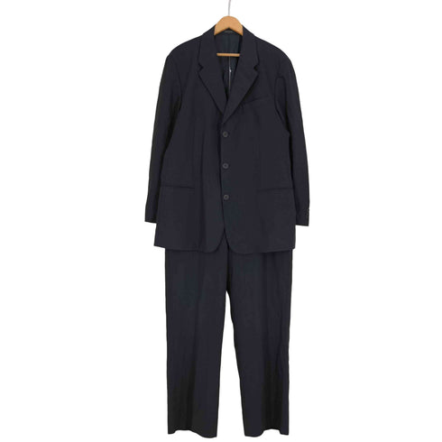 エンポリオアルマーニ EMPORIO ARMANI イタリア製 3B テーラードジャケット スラックスパンツ セットアップ メンズ 54