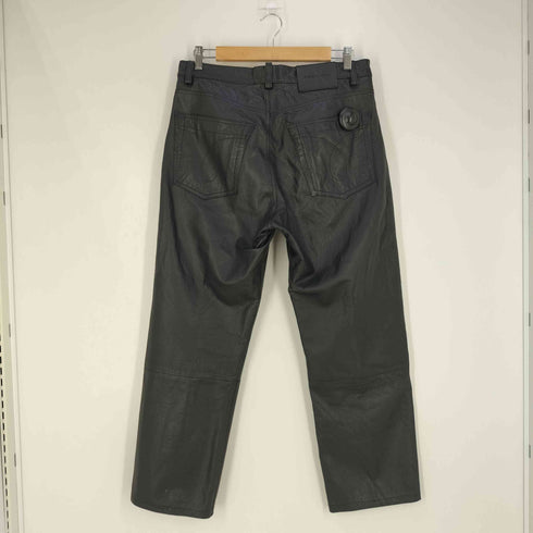 カルバンクラインジーンズ Calvin Klein Jeans 90-00s Leather Pants ボタンフライ レザーパンツ メンズ 33