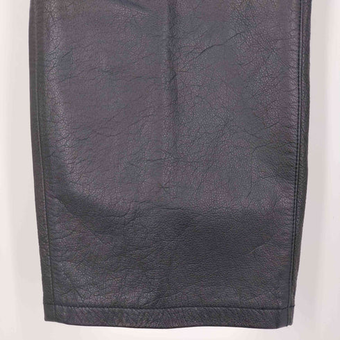 カルバンクラインジーンズ Calvin Klein Jeans 90-00s Leather Pants ボタンフライ レザーパンツ メンズ 33