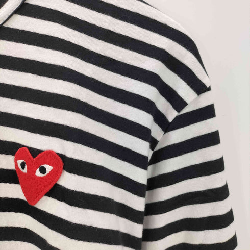 プレイコムデギャルソン PLAY COMME des GARCONS PLAY STRIPED T-SHIRT メンズ JPN:L