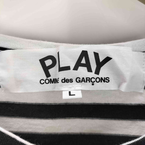 プレイコムデギャルソン PLAY COMME des GARCONS PLAY STRIPED T-SHIRT メンズ JPN:L