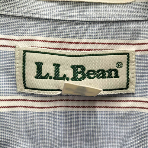 エルエルビーン L.L.Bean 70-80S ストライプ ボタンダウン L/S シャツ メンズ 17/34