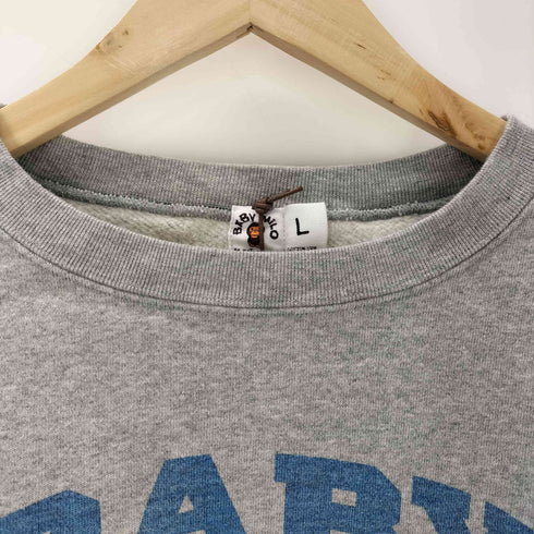 アベイシングエイプ A BATHING APE BABY MILO フロントロゴプリント スウェット メンズ JPN:L