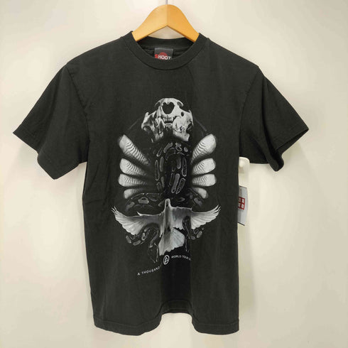 SHOOT ボディ A THOUSAND SUNS WORLD TOUR 2010/11 バンド ツアー プリント S/S Tシャツ メンズ import:M