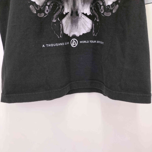 SHOOT ボディ A THOUSAND SUNS WORLD TOUR 2010/11 バンド ツアー プリント S/S Tシャツ メンズ import:M