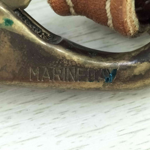 MARINEDAY レザー ショルダーバッグ メンズ